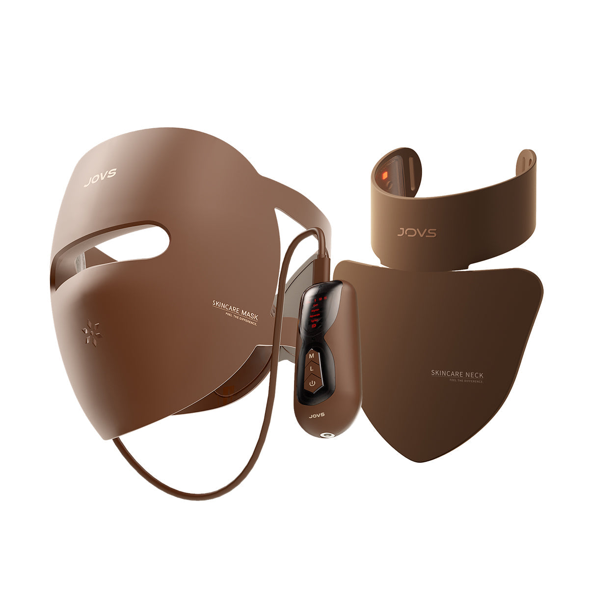 JOVS Red LED Light Neck & Chest Mask