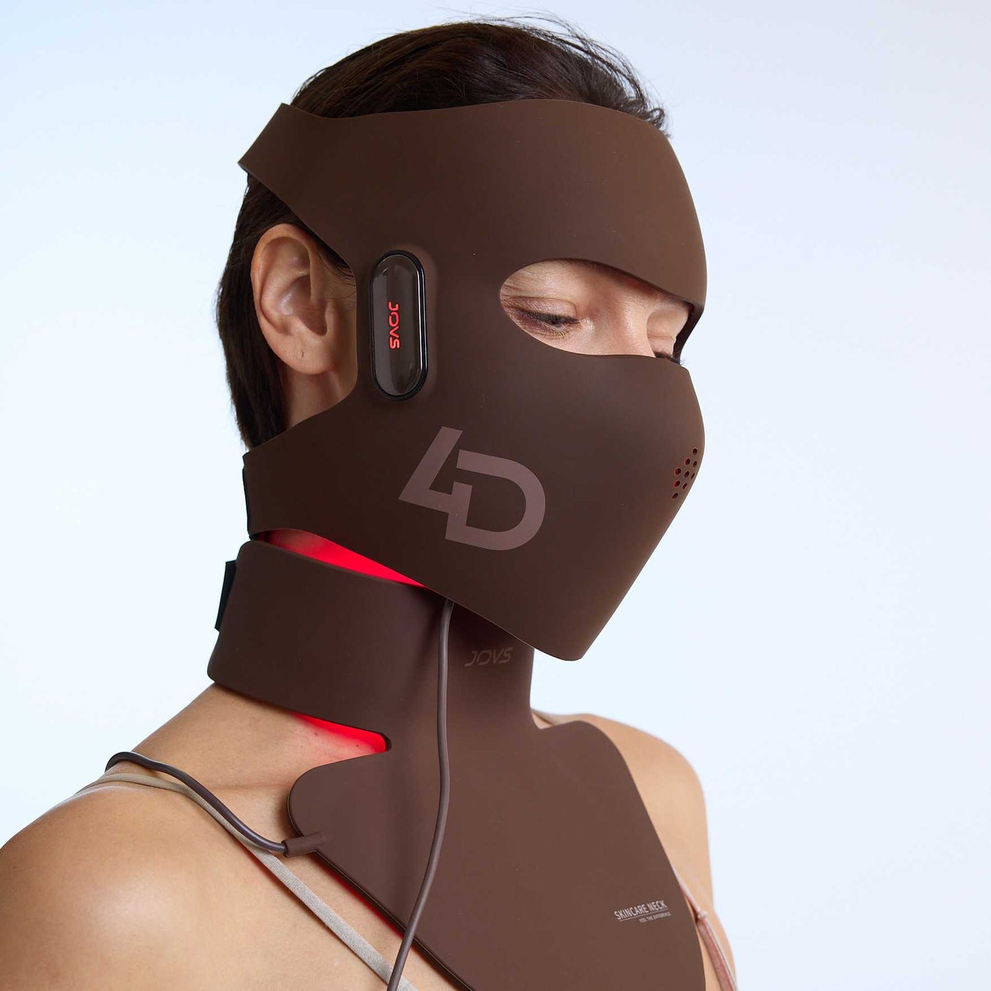 JOVS Red LED Light Neck & Chest Mask