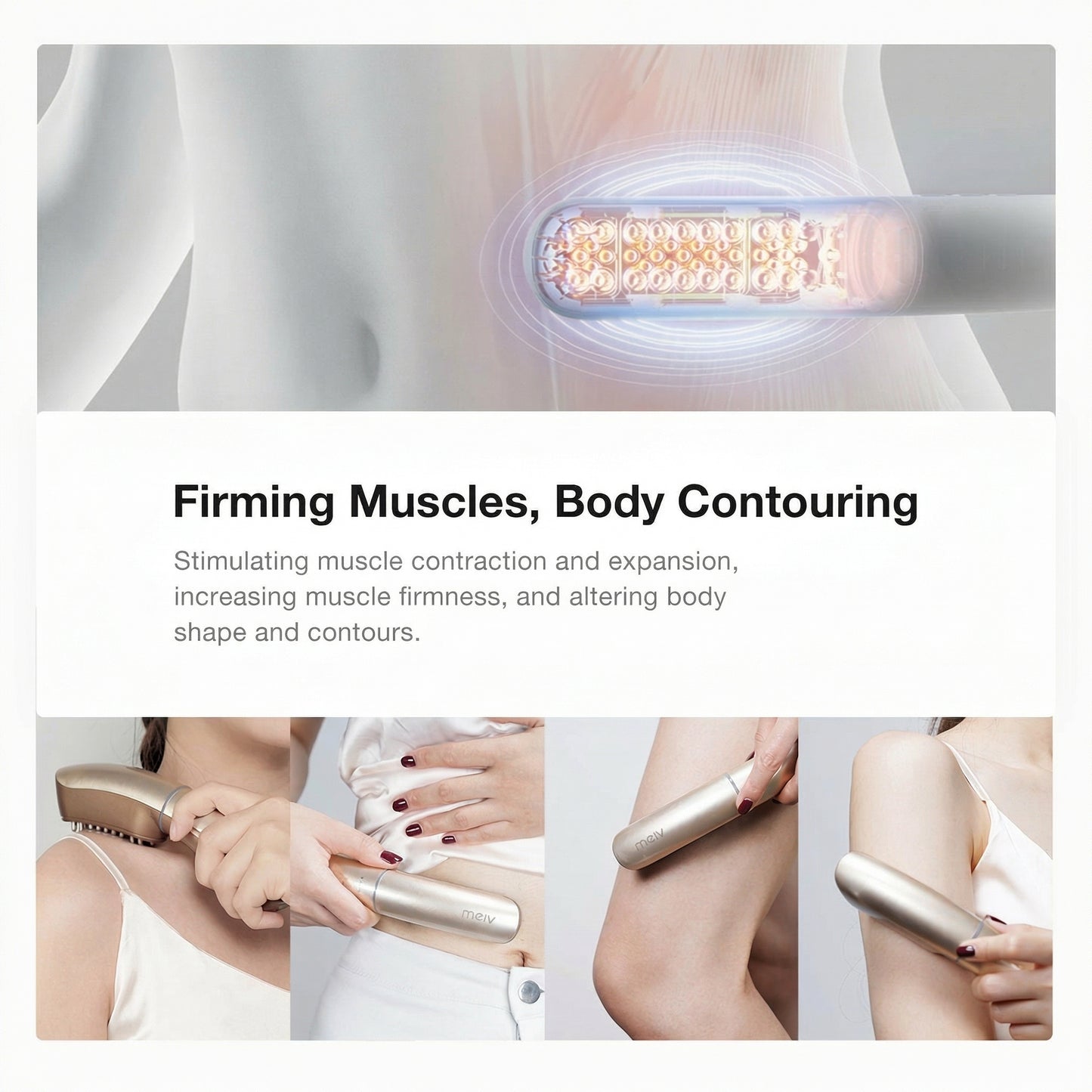 MEIV Slimax Microcurrent & Laser Light Anti-aging Device
