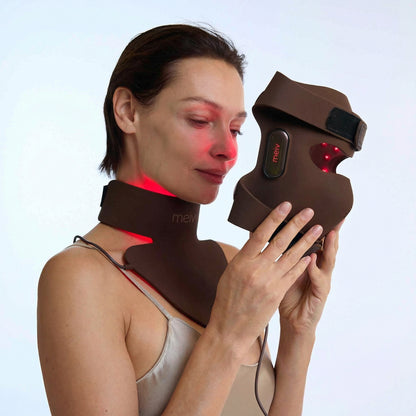JOVS Red LED Light Neck & Chest Mask
